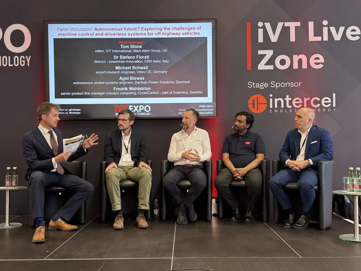 Panel discussion over automation at iVT Expo Cologne 2026. Photo: iVT International