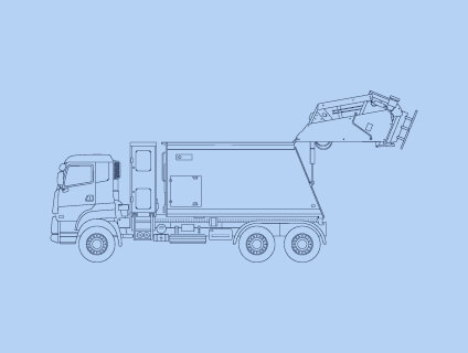 Website applications_Scanreco_Recycling machines truck_utlitity