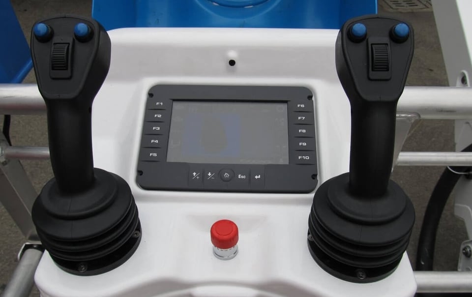 JC multi-axis joystick on Socage platform