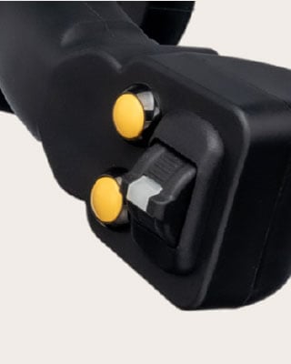 JP multi-axis joystick with thumbwheel