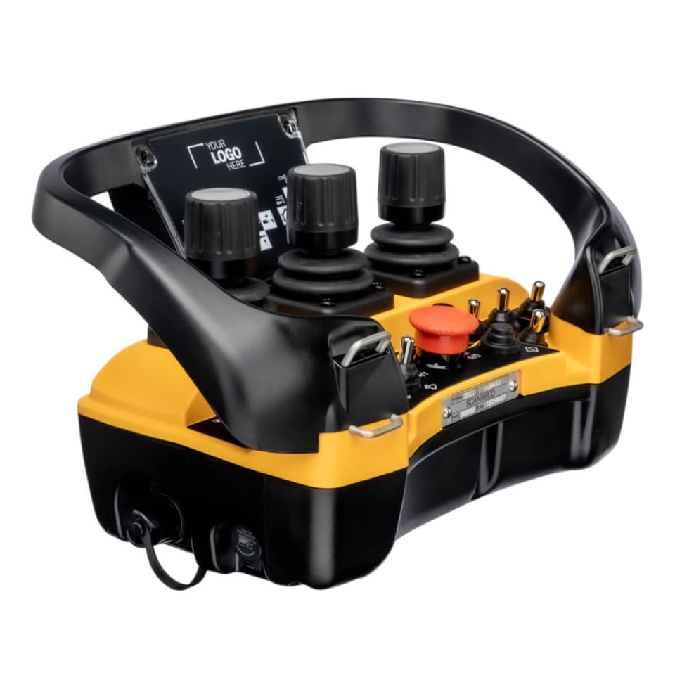Scanreco_yellow top section color Mini Joystick