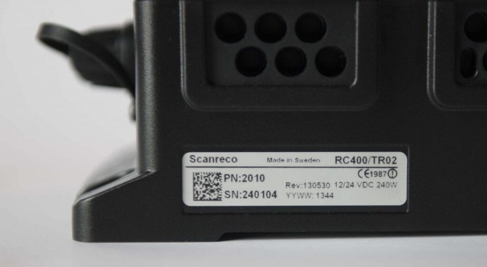 Serial number found on Scanreco receiver