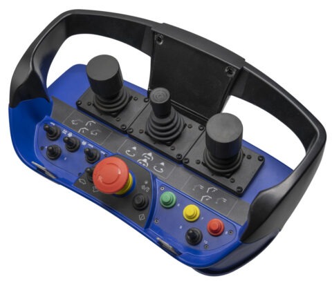 Maxi transmitter with joysticks and million color display